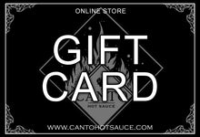 Load image into Gallery viewer, Canto Hot Sauce Online Gift Card